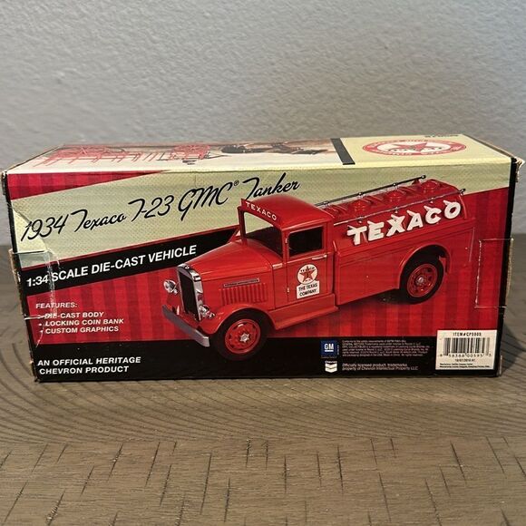 1934 Texaco 7-23 GMC Tanker.  New in Box - Picture 5 of 7
